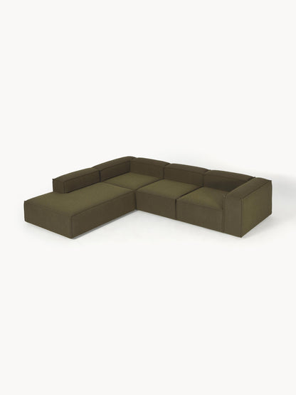 Lenfeld Modular XL Corner Sofa (4-Seater) in Bouclé