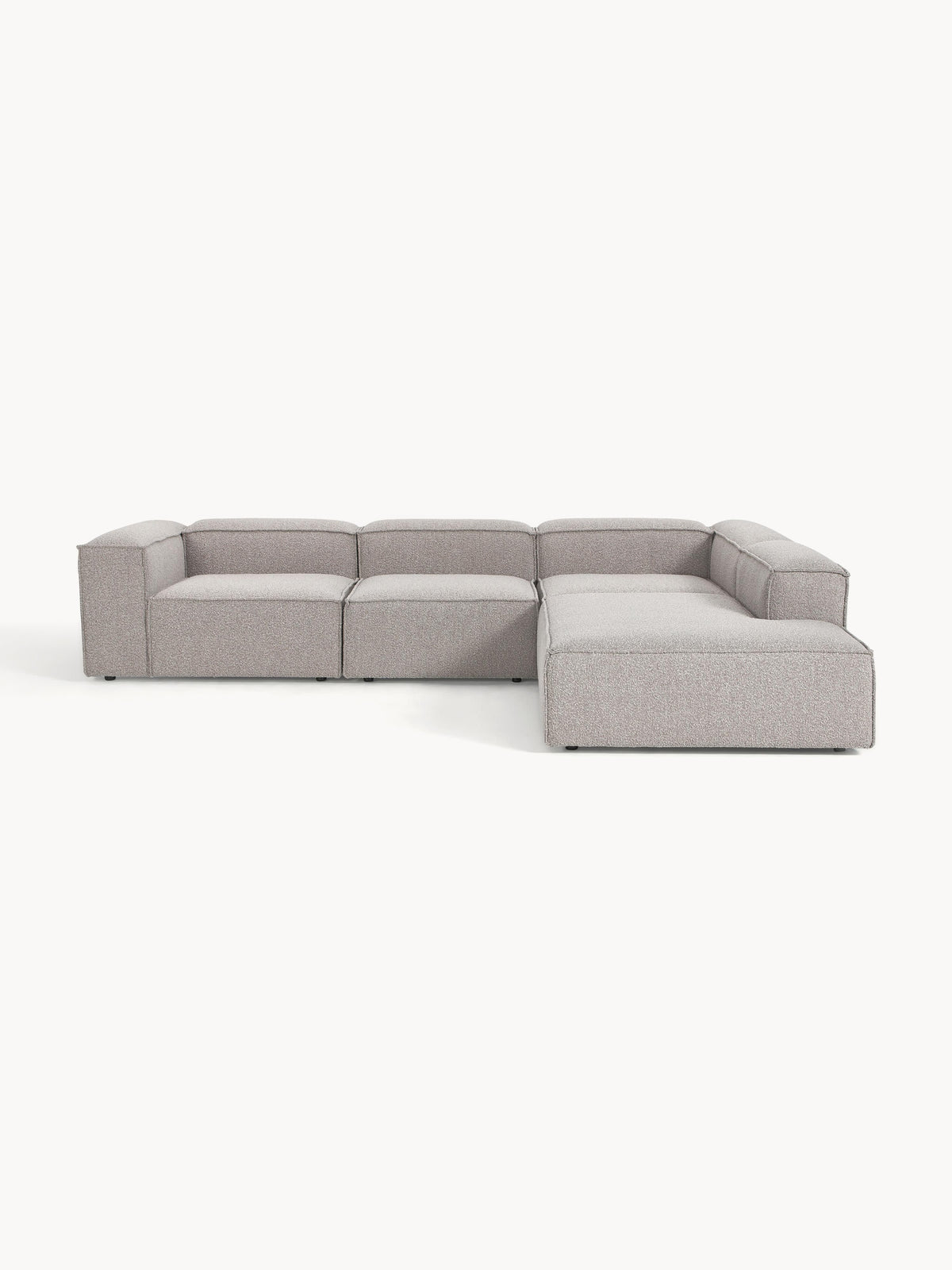 Lenfeld Modular XL Corner Sofa (4-Seater) in Bouclé