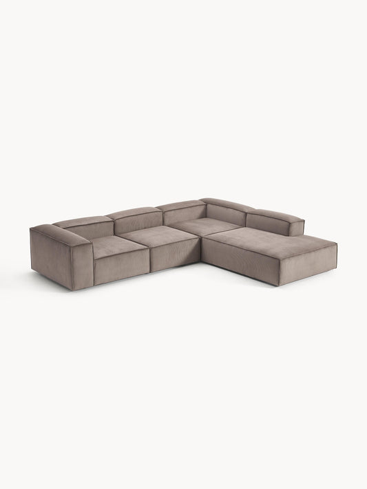 Lenfeld Modular XL Corner Sofa (4-Seater) in Corduroy