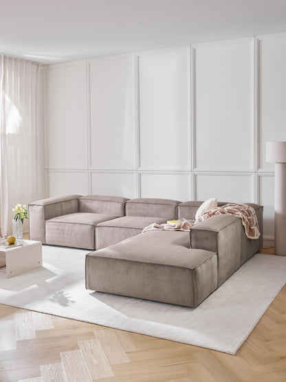 Lenfeld Modular XL Corner Sofa (4-Seater) in Corduroy