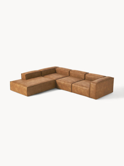 Lenfeld Modular XL Corner Sofa (4-Seater) in Leather