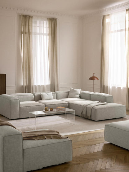 Lenfeld Modular XL Corner Sofa (4-Seater) in Linen Blend