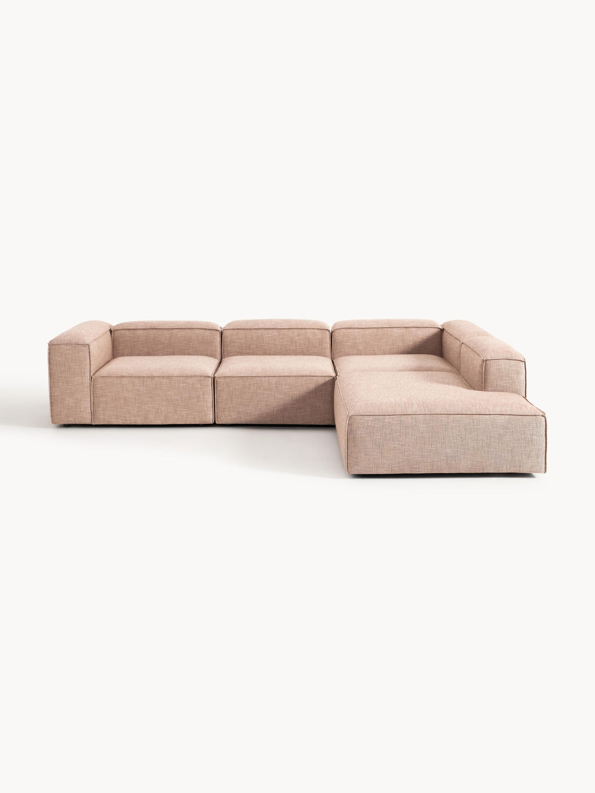 Lenfeld Modular XL Corner Sofa (4-Seater) in Linen Blend
