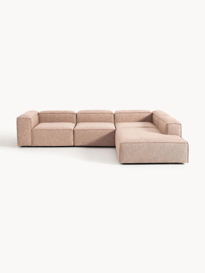 Lenfeld Modular XL Corner Sofa (4-Seater) in Linen Blend