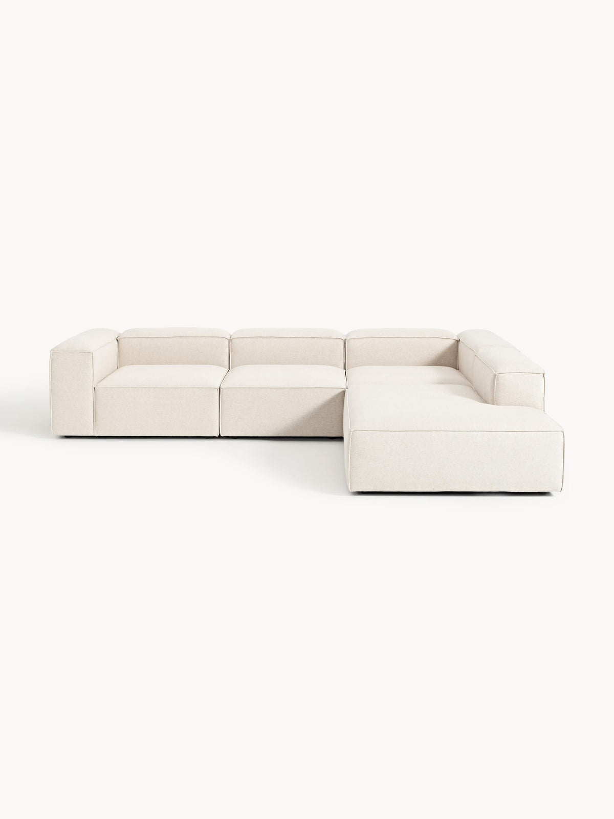Lenfeld Modular XL Corner Sofa (4-Seater) in Linen Blend