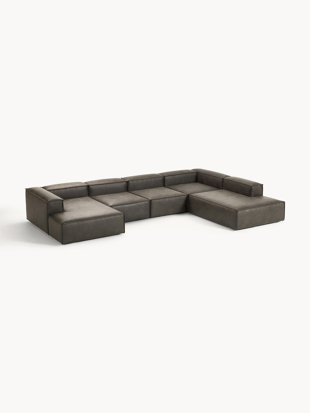 Lenfeld Modular XL Leather Sofa