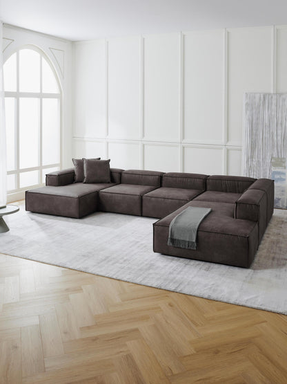 Lenfeld Modular XL Leather Sofa