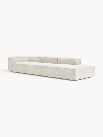 Lenfeld Modular XL Ottoman in Bouclé