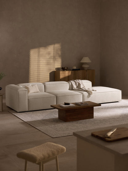 Lenfeld Modular XL Ottoman in Linen Blend