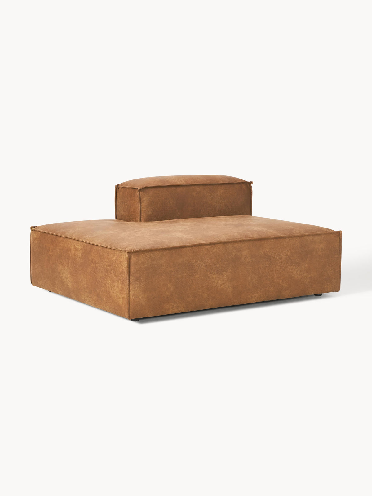 Lenfeld Ottoman Module in Leather