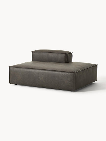 Lenfeld Ottoman Module in Leather