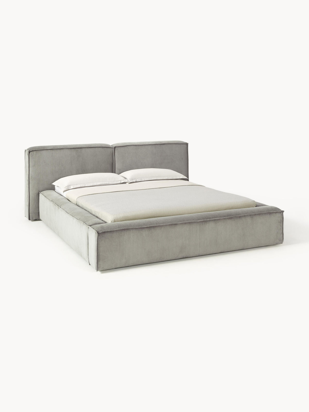 Lenfeld Upholstered Bed in Corduroy