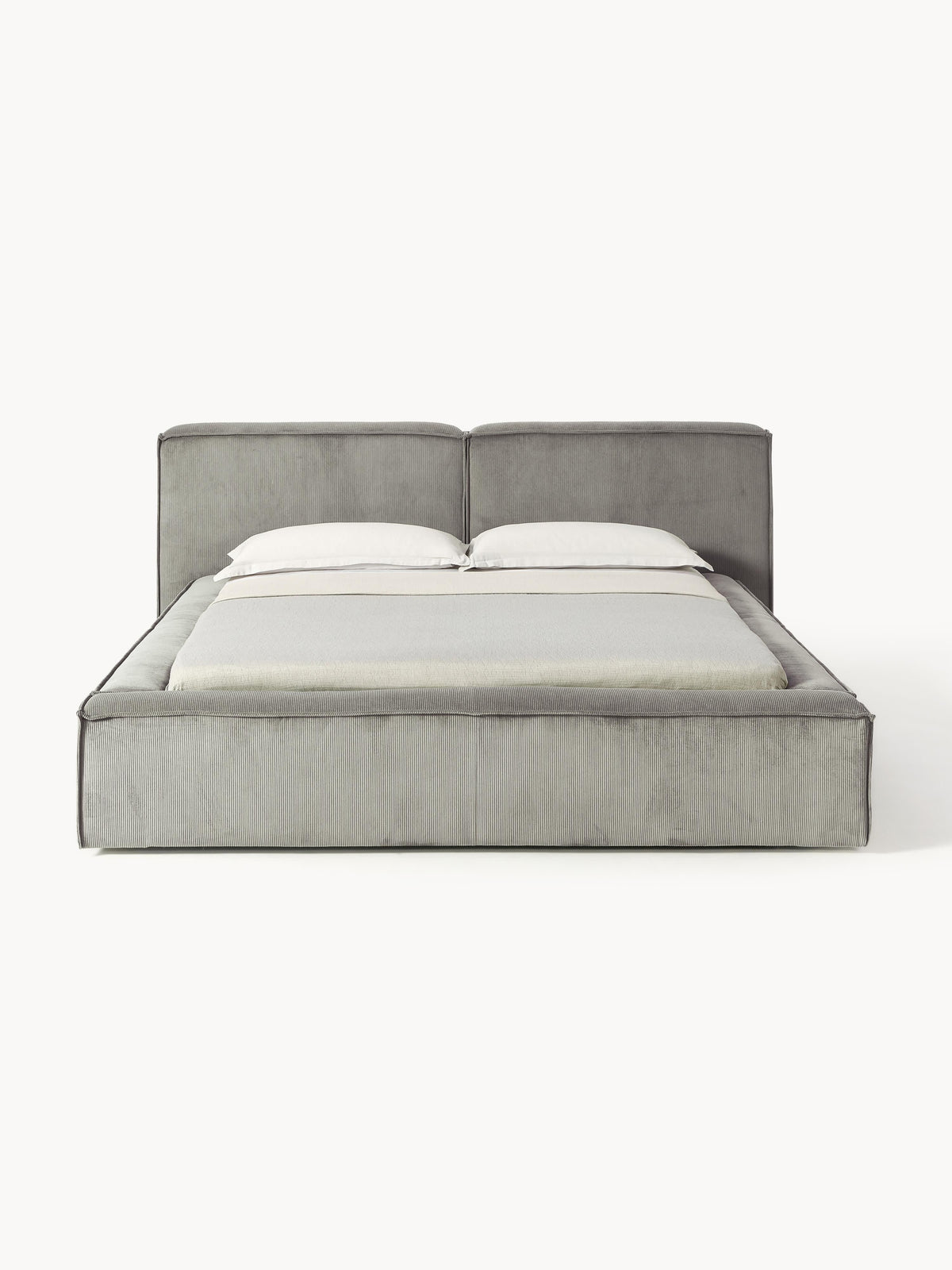 Lenfeld Upholstered Bed in Corduroy