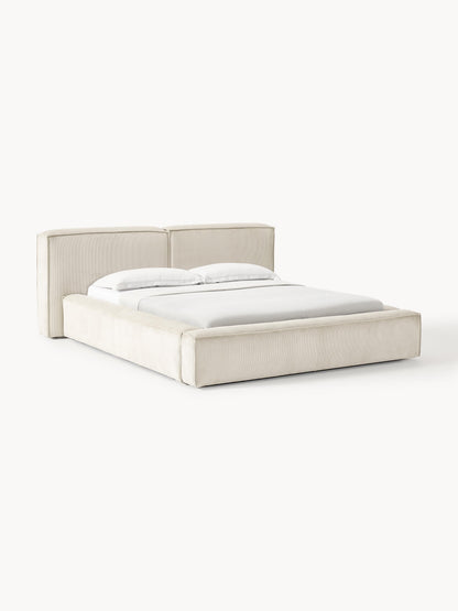Lenfeld Upholstered Corduroy Storage Bed