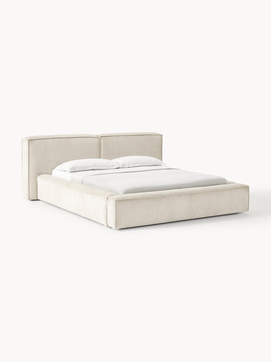 Lenfeld Upholstered Corduroy Storage Bed