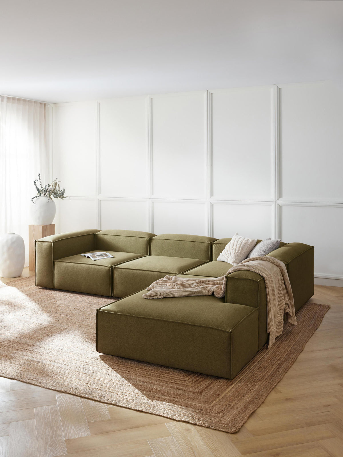 Lenfeld XL Modular Corner Sofa (4-Seater)