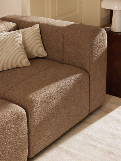 Lenzhorn Corner Module in Bouclé