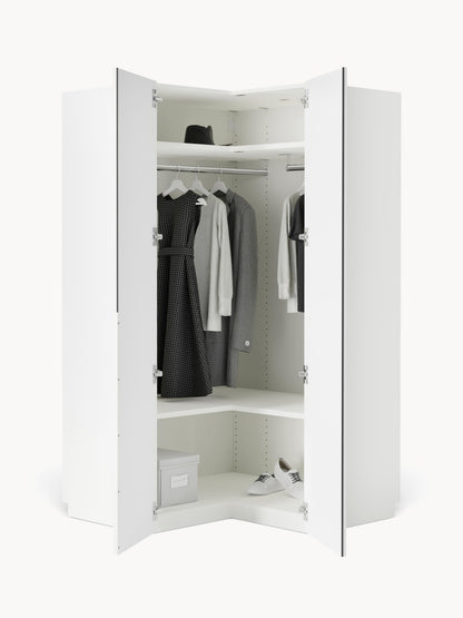 Leonhusen Modular Corner Wardrobe, 115 cm Wide, in Various Sizes
