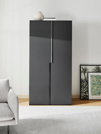 Leonhusen Modular Hinged-Door Wardrobe, 100 cm Wide, in Various Sizes