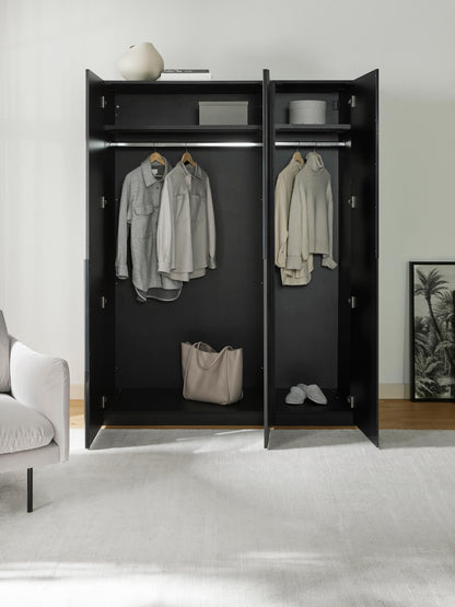 Leonhusen Modular Hinged-Door Wardrobe, 150 cm Wide, in Various Sizes