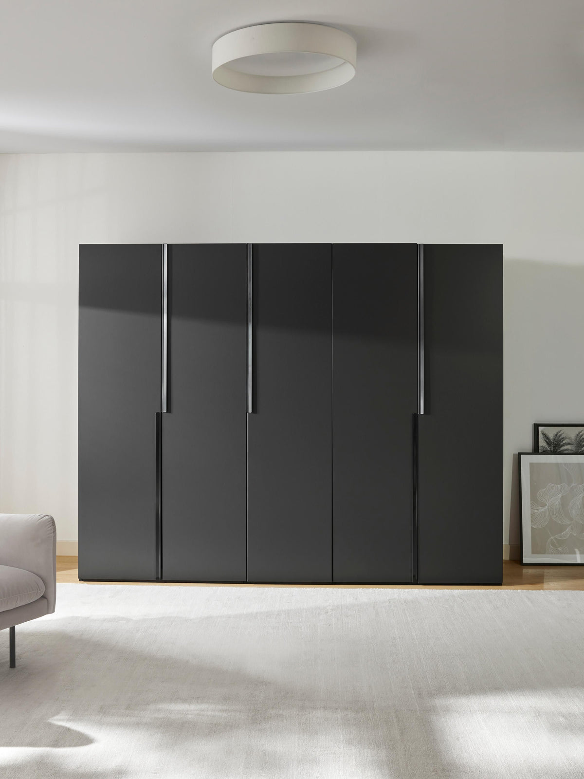 Leonhusen Modular Hinged-Door Wardrobe, 250 cm Wide, in Various Sizes