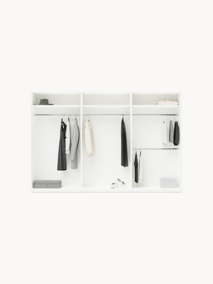 Leonhusen Modular Hinged-Door Wardrobe, 300 cm Wide, in Various Sizes