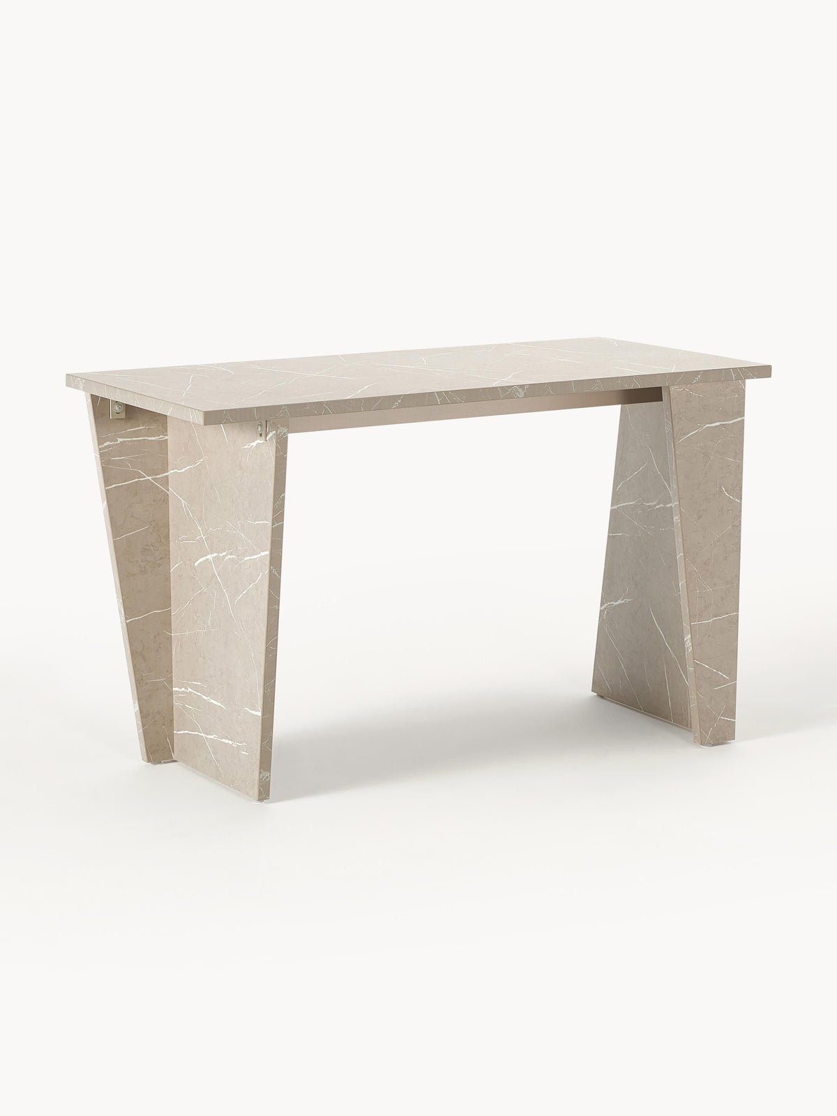 Liamsbek Travertine Look Desk