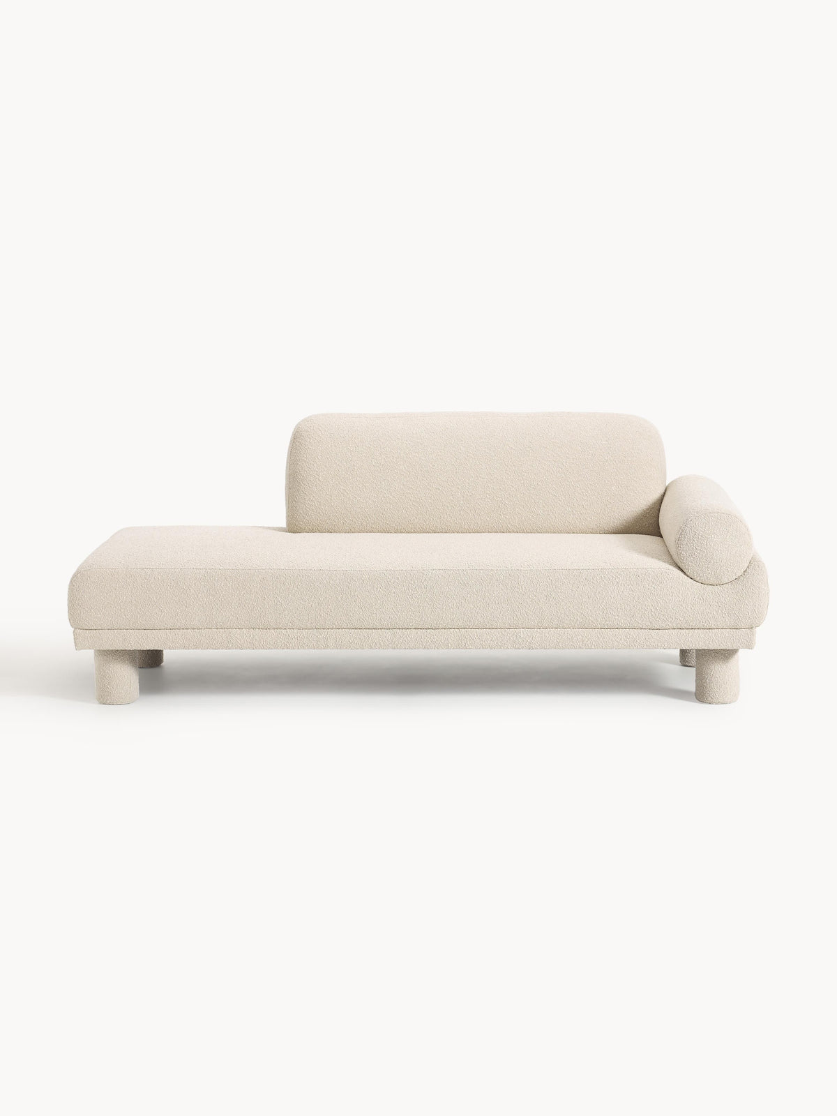 Lilbronn Bouclé Ottoman