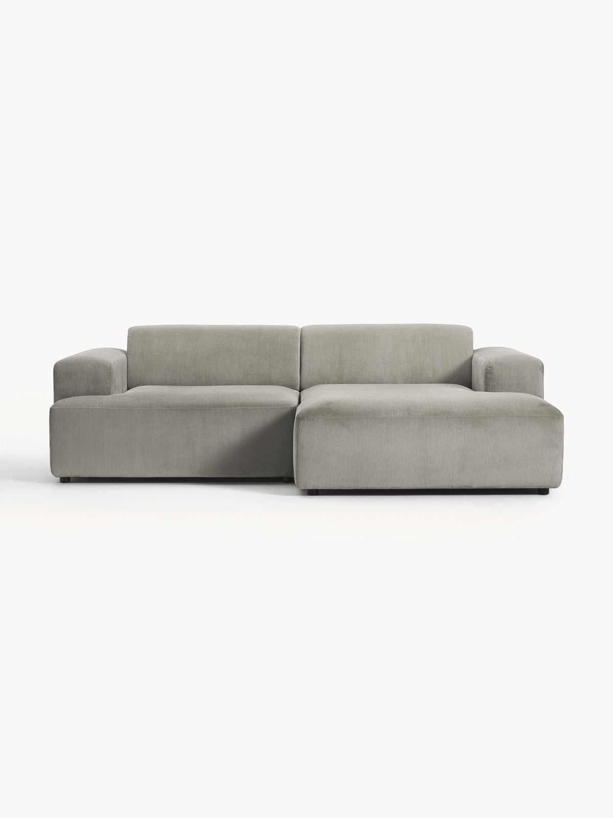 Melbrandt 3-Seater Corduroy Corner Sofa