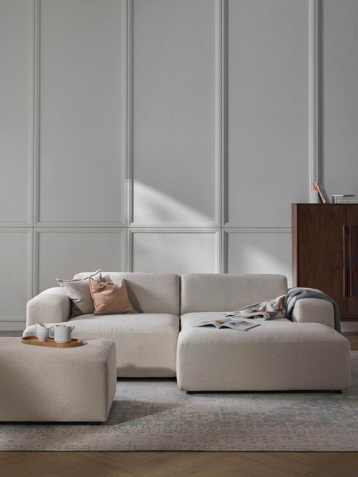 Melbrandt 3-Seater Corner Sofa
