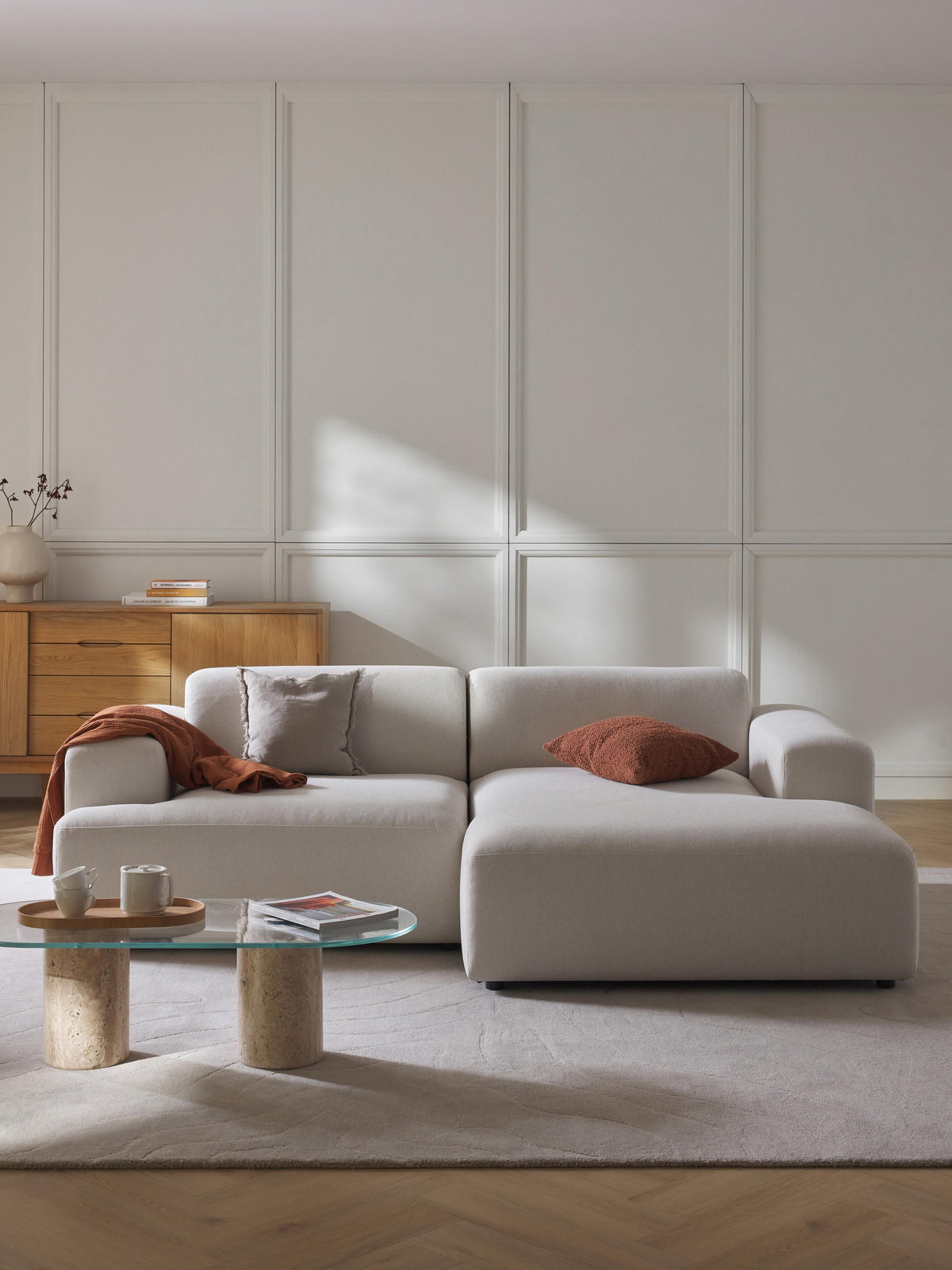 Melbrandt 3-Seater Corner Sofa
