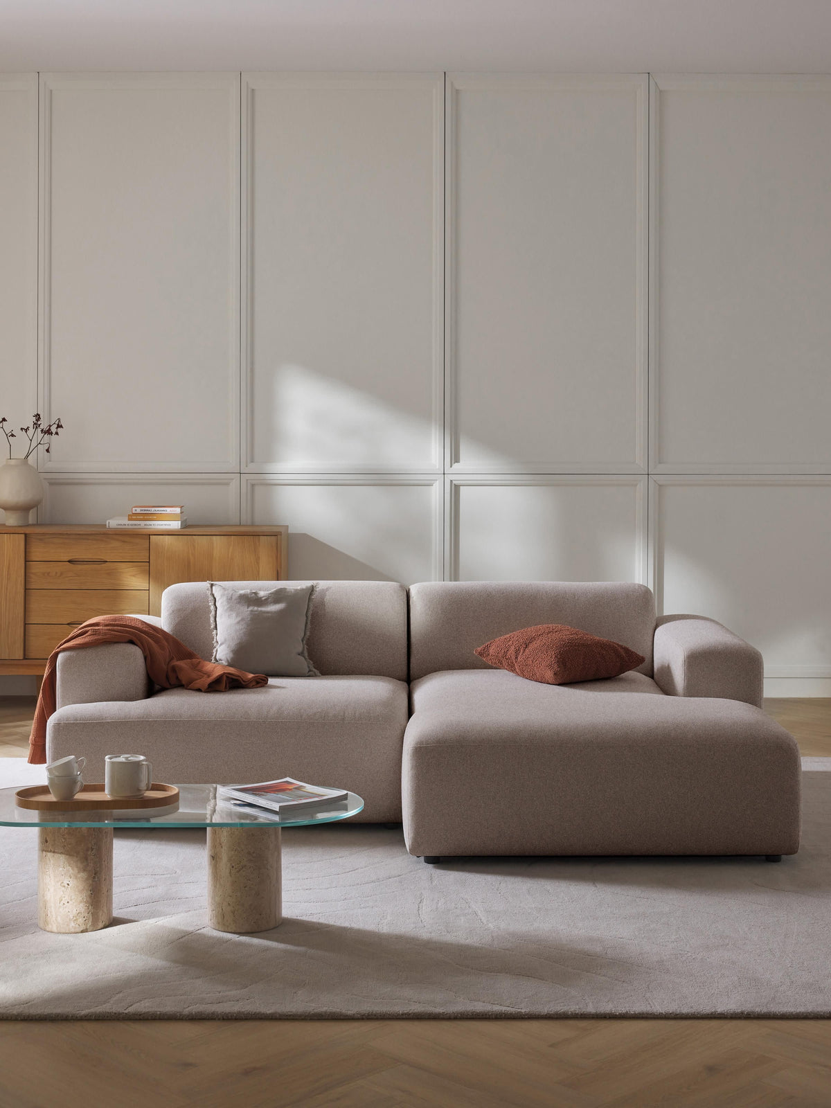 Melbrandt 3-Seater Corner Sofa