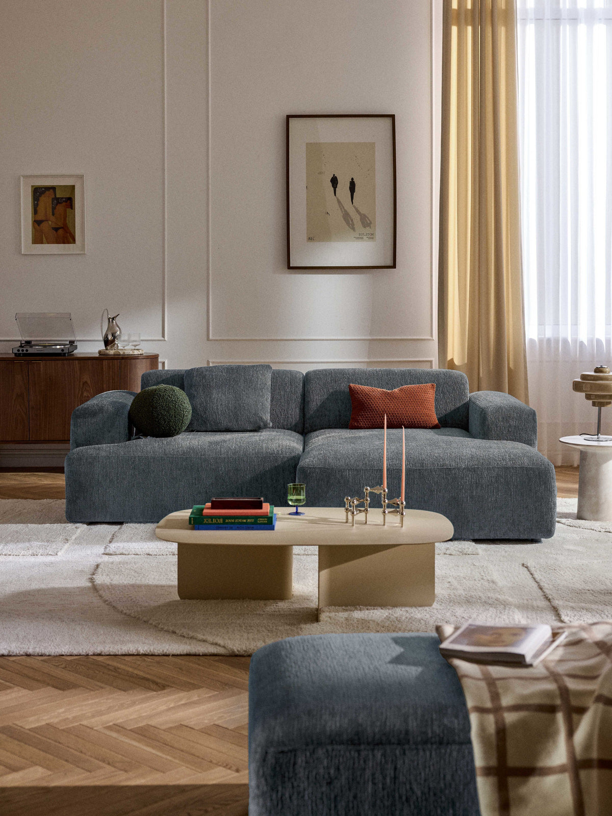 Melbrandt 3-Seater Corner Sofa