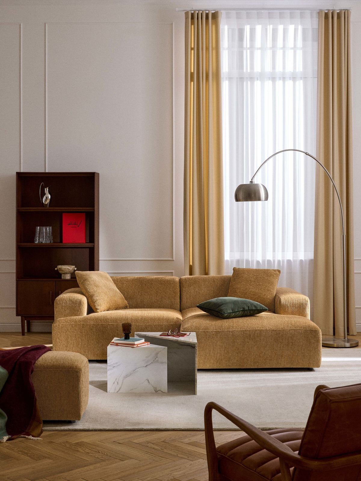Melbrandt 3-Seater Corner Sofa
