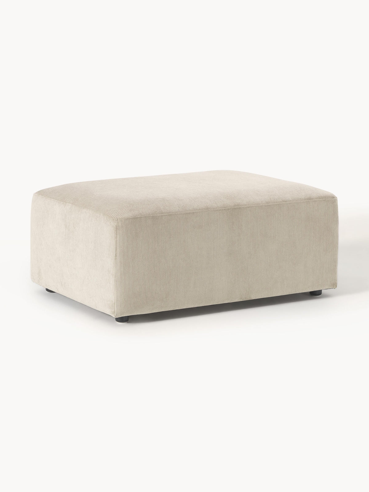 Melbrandt Corduroy Stool, W 99 x D 72 cm