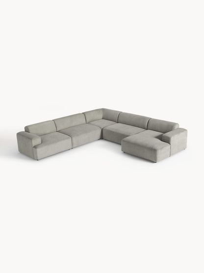 Melbrandt Corduroy XL Corner Sofa