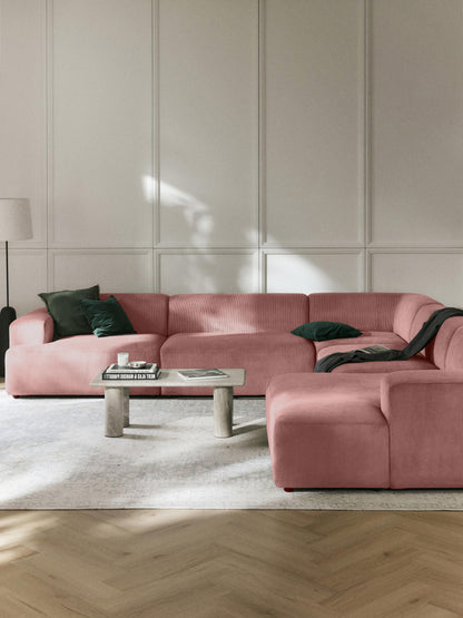 Melbrandt Corduroy XL Corner Sofa
