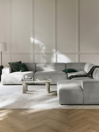 Melbrandt Corduroy XL Corner Sofa