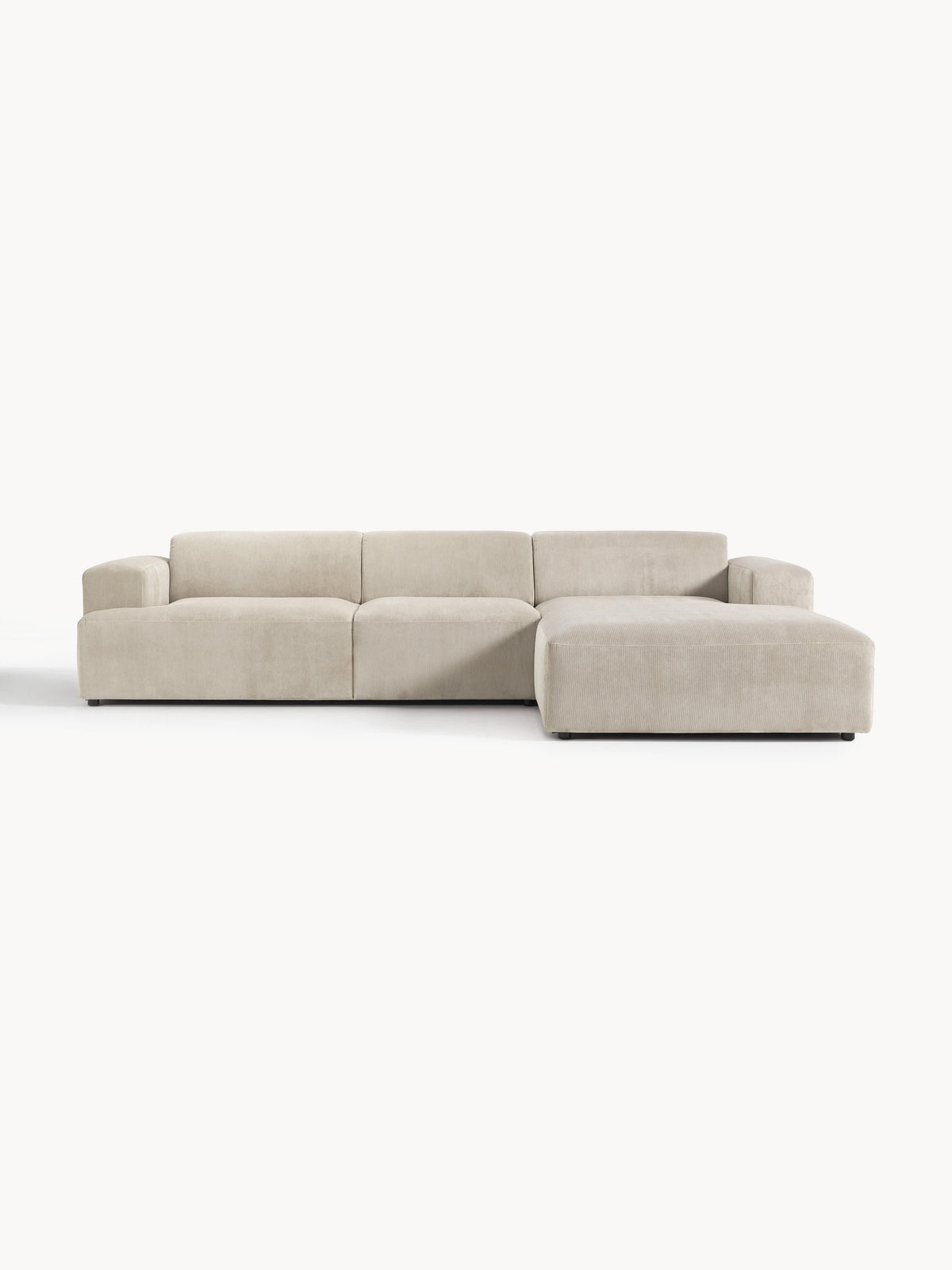 Melbrandt Corner Sofa (4-Seater) in Corduroy