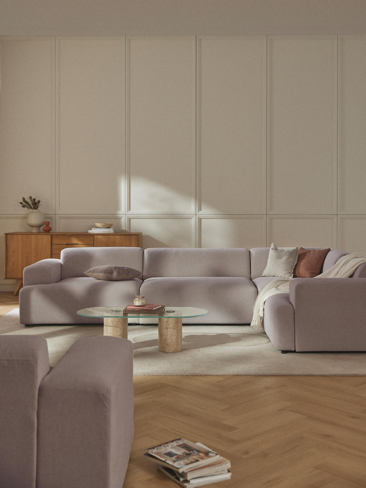 Melbrandt Large 4-Seater Corner Sofa