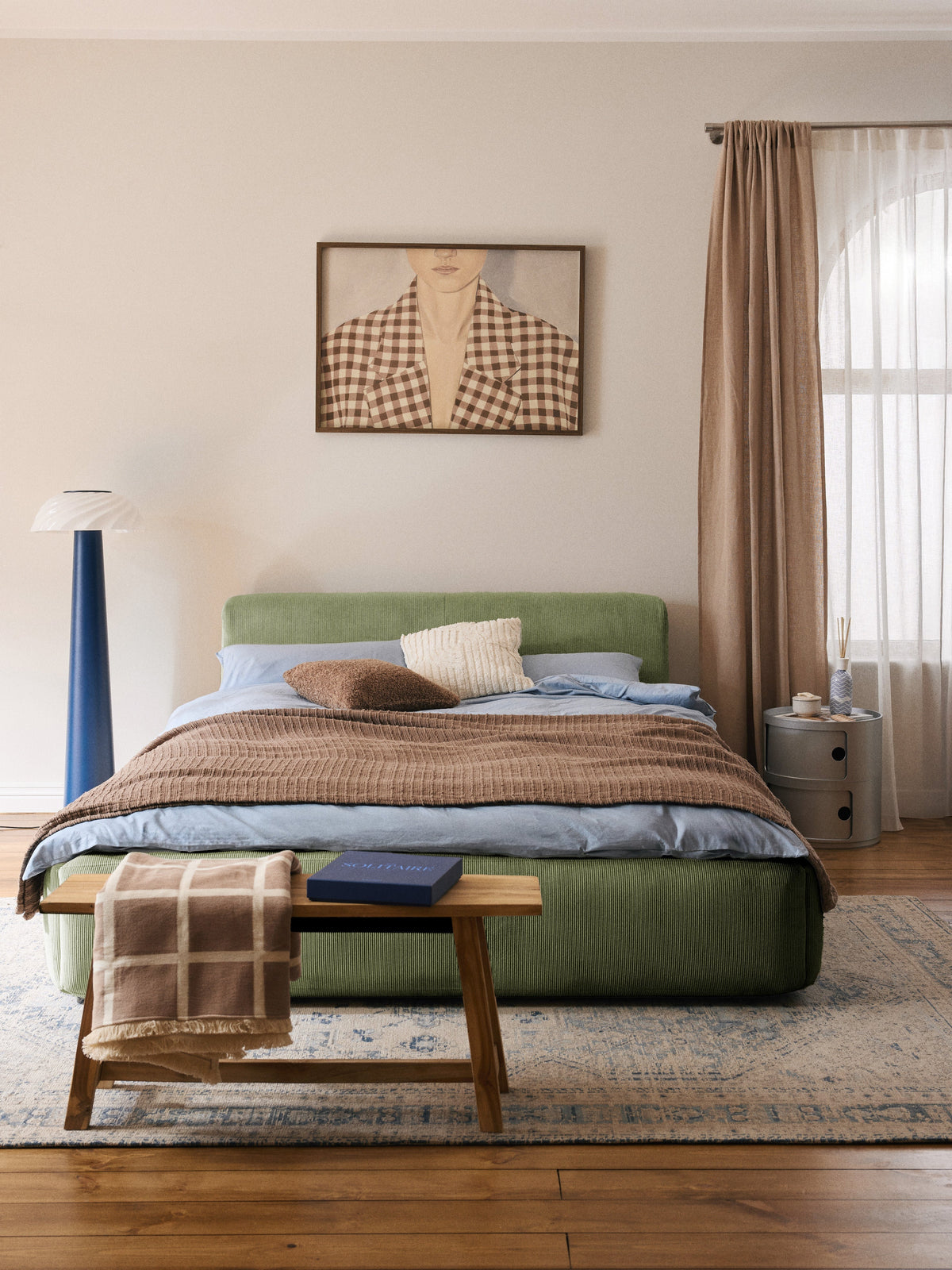 Melbrandt Upholstered Bed