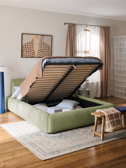 Melbrandt Upholstered Storage Bed