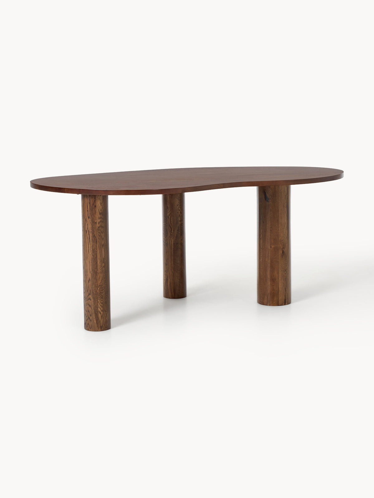 Narbusch Oak Dining Table with Organic Shape, in Various Sizes