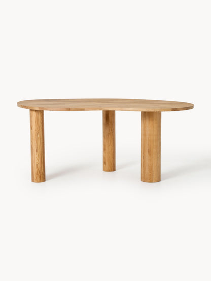 Narbusch Oak Dining Table with Organic Shape, in Various Sizes