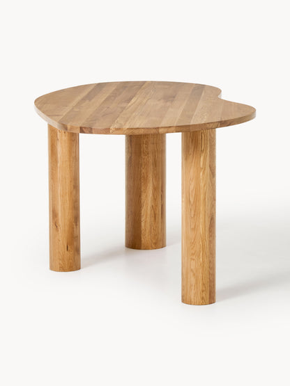 Narbusch Oak Dining Table with Organic Shape, in Various Sizes