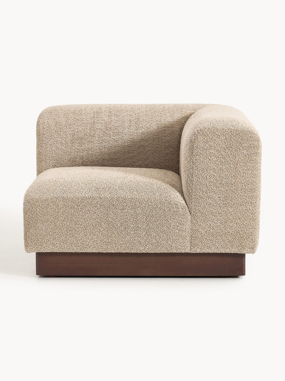 Natburgh Teddy Bouclé Corner Module