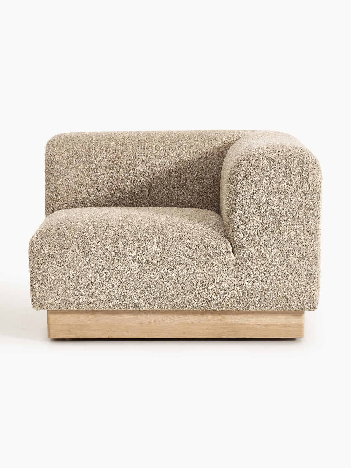 Natburgh Teddy Bouclé Corner Module
