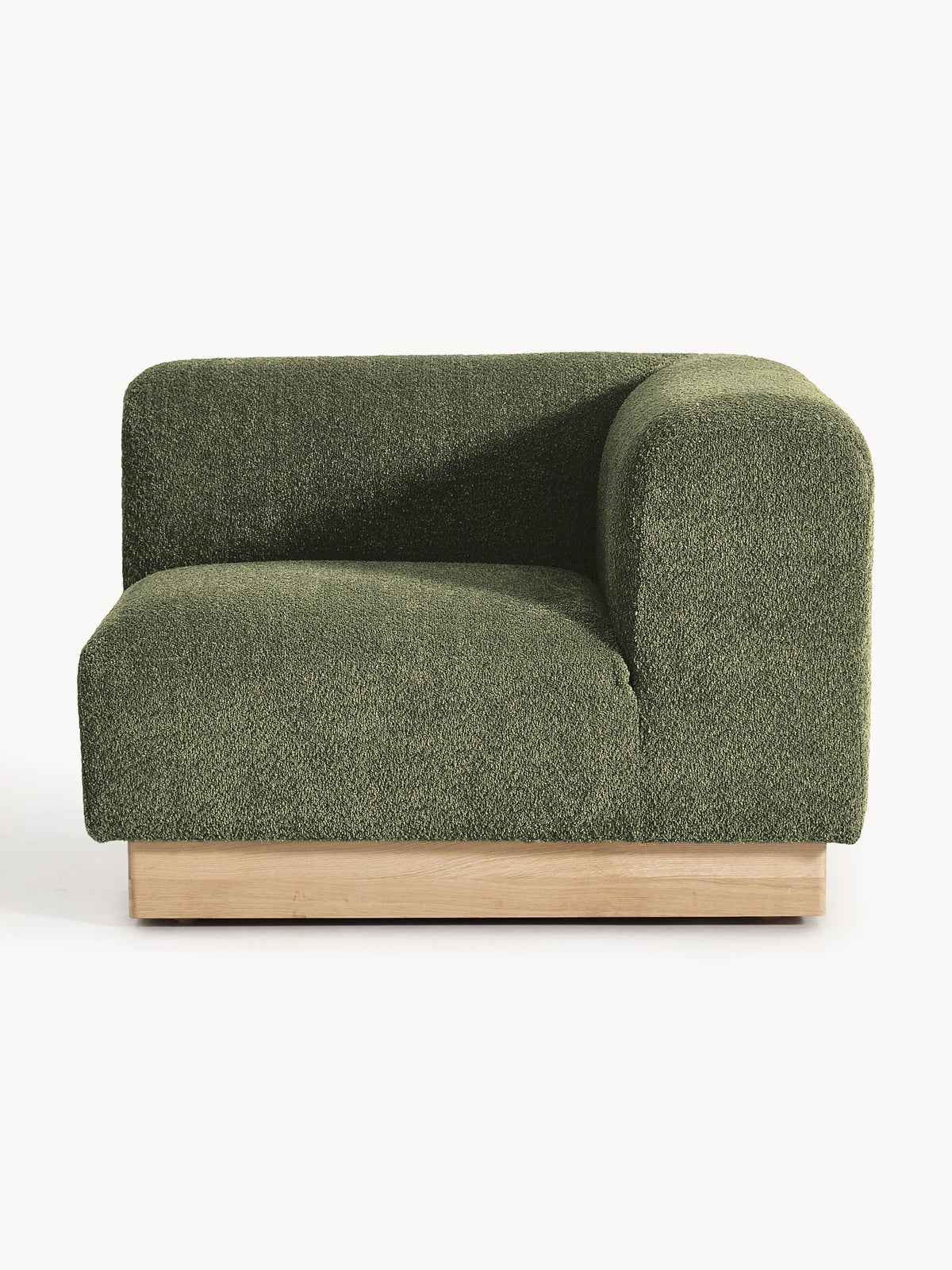 Natburgh Teddy Bouclé Corner Module