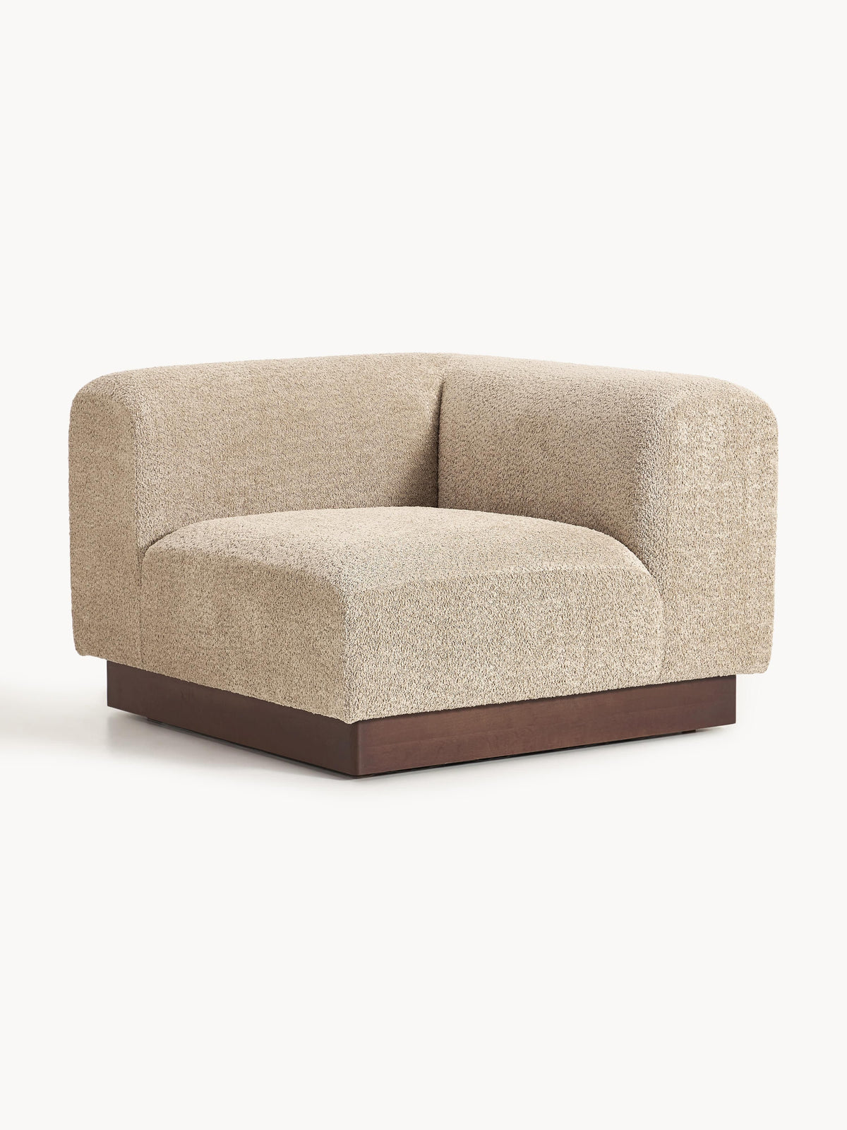 Natburgh Teddy Bouclé Corner Module
