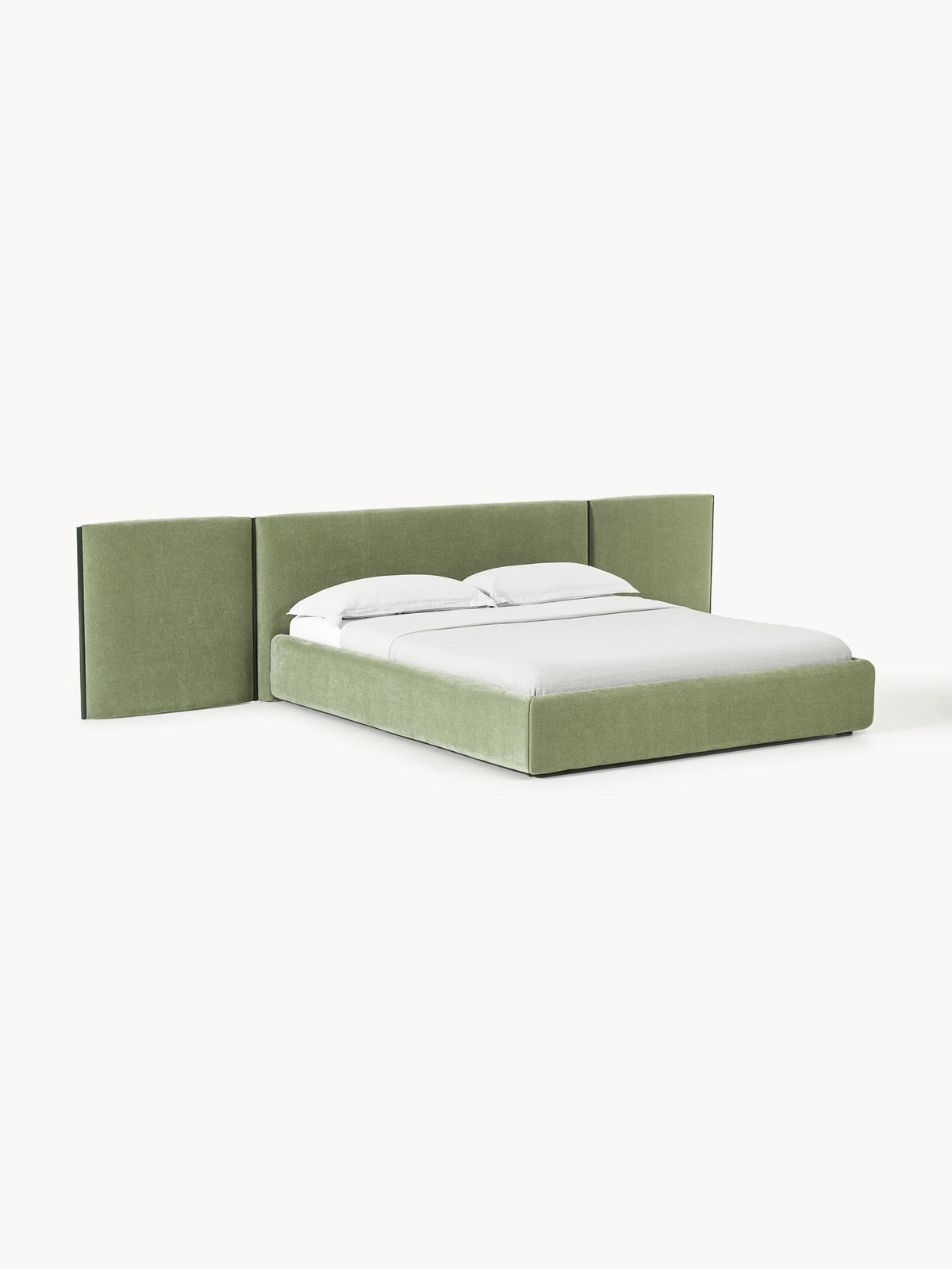 Otwalden Upholstered Bed with Folding Headboard
